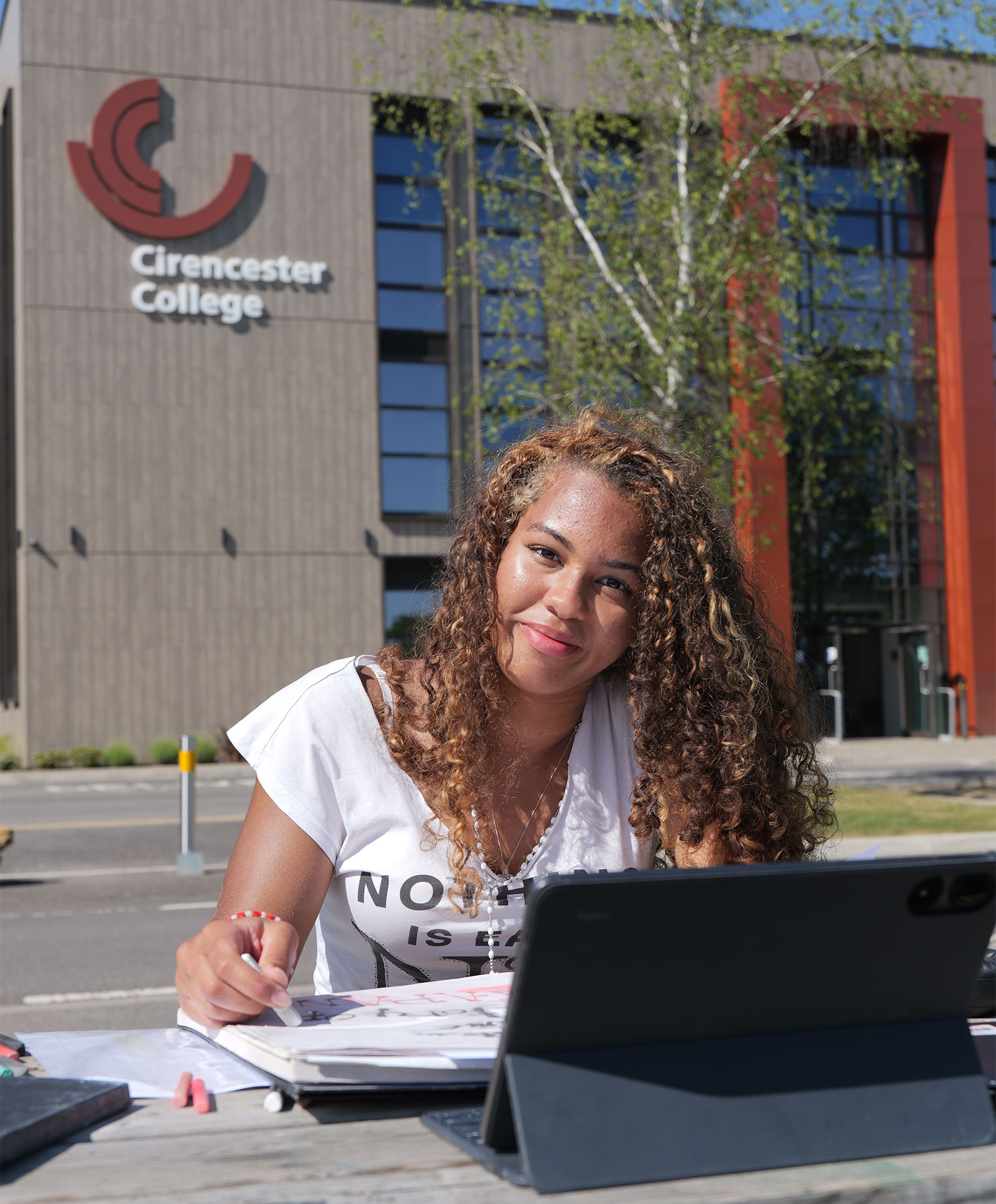 Students learning at Speater College